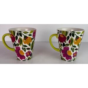 Spode Kim Parker Home Coffee Mug Tea Cup Emma's Garland 2006 Floral Porcelain